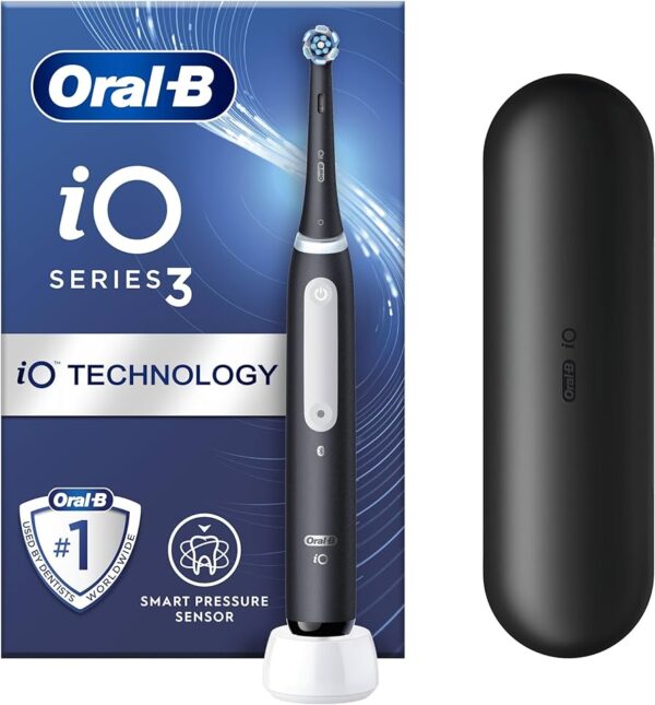 Buy Oral-B iO3 Electric Toothbrush Matt Black (+ Travel Case)